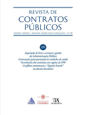 cover image of Revista de Contratos Públicos n.º 26